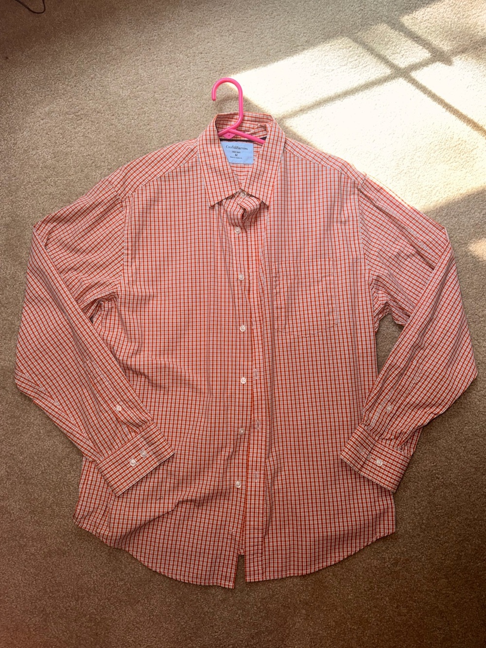 Orange Dress Shirt